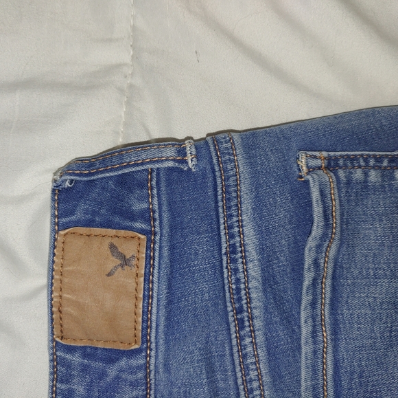 High waisted short denim shorts super stretch - Picture 1 of 3